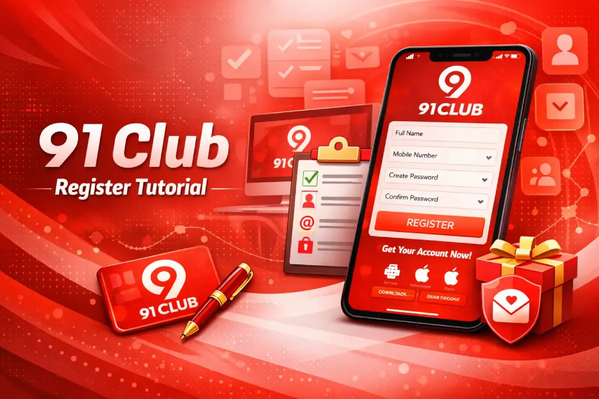 How to Register a 91 Club Account